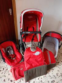 Passeggino+culla+ovetto marca BREVI.