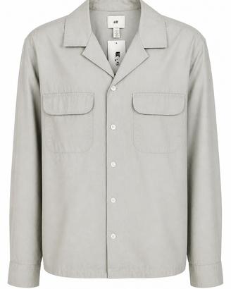 Camicia H&M grigio salvia taglia S NUOVA