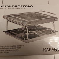 Grill da tavolo (pietra ollare) Kasanova