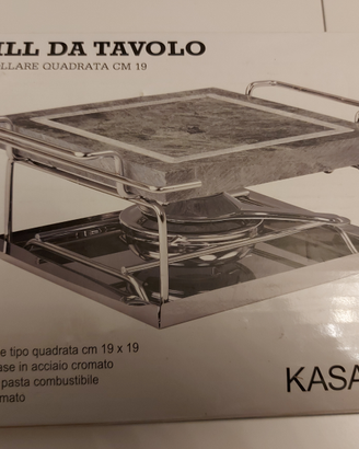 Grill da tavolo (pietra ollare) Kasanova