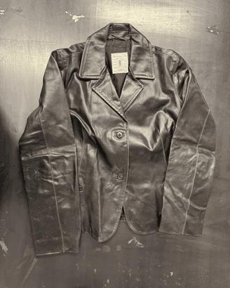 Giacca Freeheron Conbipel Vera Pelle Vintage