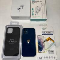 Iphone 12 128GB + accessori e airpods