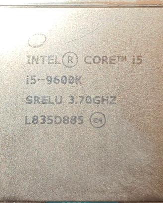 Intel I5 9600k