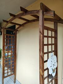 pergola in legno