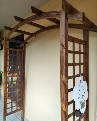 pergola in legno