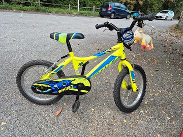bicicletta bambino 4/6 anni  ruote da 16