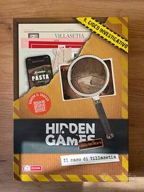 Hidden Games il caso di Villasetia gioco da tavolo