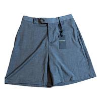 Pantaloncini Grigi Eleganti in Tessuto Leggero