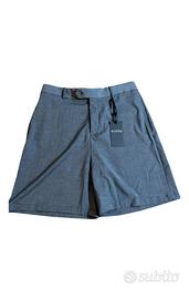 Pantaloncini Grigi Eleganti in Tessuto Leggero