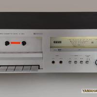1980 piastra Yamaha K-350 Stereo Cassette Deck
