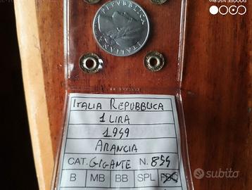 1 lira "Arancia"1949 Repubblica Italiana FDC