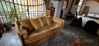 divano letto una piazza + letto singolo