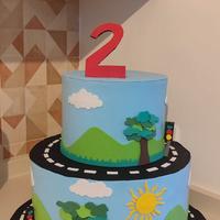 torta in gomma eva macchinine