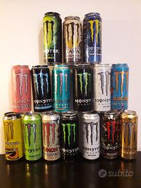 collezione lattine Monster