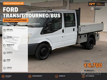 Ford Transit 2.4 Dopp.Cab. 7 POSTI 2008 15Q di Por