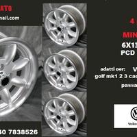 Cerchi minilite 6x 13 4x100 et13 volkswagen VW