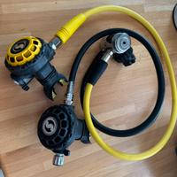 Erogatore Scubatec F40 + secondi stadi FX3