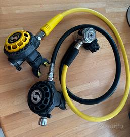 Erogatore Scubatec F40 + secondi stadi FX3