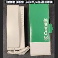Citofono Comelit - 2404W - (4 TASTI BIANCO)