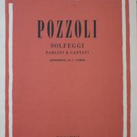 POZZOLI, Solfeggi parl. e cant., Appendice 1 corso