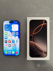 iPhone 16 Pro Sabbia - come nuovo