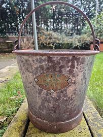 secchio latte in ferro zincato da 10 litri