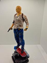 Bruce Willis stampa 3d dipinta a mano