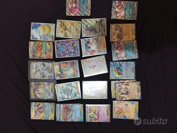 Pokemon ascesa eroica +1.5 kg tra com.holo reverse