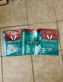 Set completo 4 Libri Latino Verba Manent 1 + 2 +….