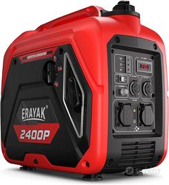 Erayak generatore di corrente silenziato 2400w