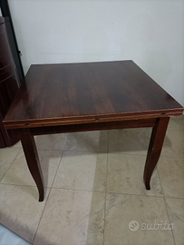 Tavolo cm.100x100 allungabile cm.200