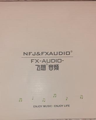 PREAMPLIFICATORE VALVOLARE NFJ & FX AUDIO TUBE 03