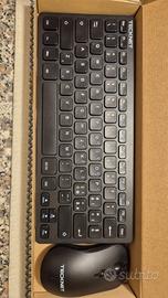 TECKNET Set Tastiera e Mouse Wireless