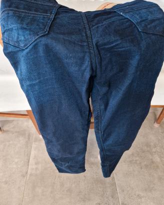 pantaloni moto jeans