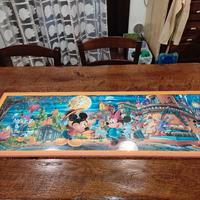 QUADRO/PUZZLE CON CORNICE IN LEGNO