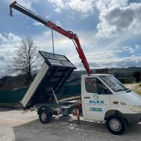 Mercedes sprinter 4x4. Con gru è ribaltabile