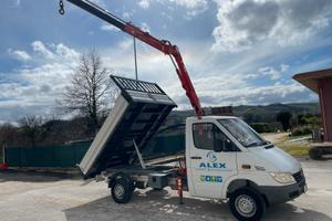 Mercedes sprinter 4x4. Con gru è ribaltabile