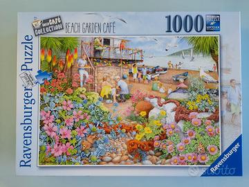 Puzzle Caffetteria sulla spiaggia 1000pz