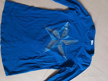 maglia nuova Liu Jo tg S in cotone ed elastan