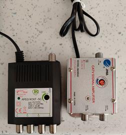 Amplificatori antenna TV. 