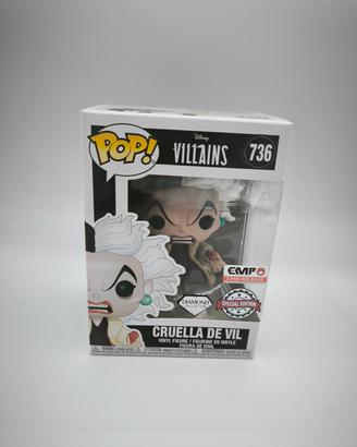 Funko pop Disney cruella de vil diamond
