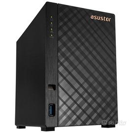 Nas Asustor 2 bay con 2 dischi da 4 TB 