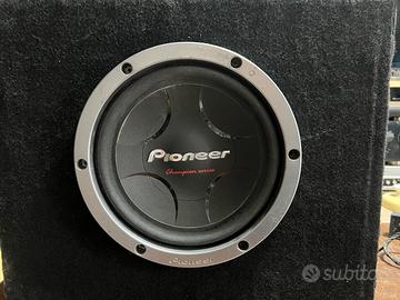 Subwoofer pioner da 25 cm