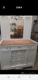 cassettone SHABBY con specchiera 