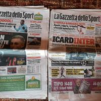 3 giornali gazzetta dello sport del Pescara