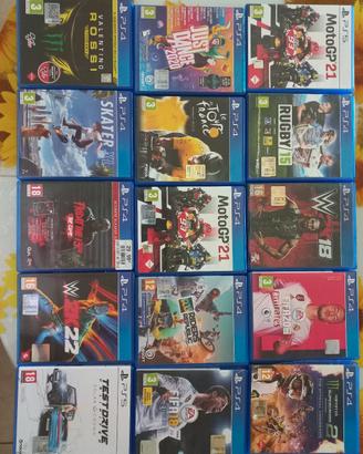 Giochi vari per ps4