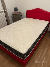Letto a una piazza e mezza + materasso