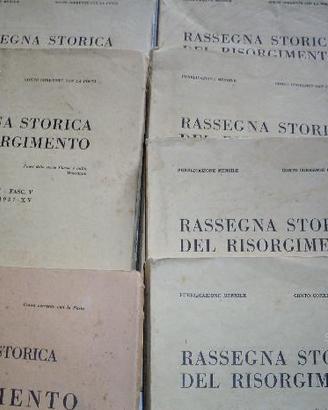 Rassegna storica del risorgimento
