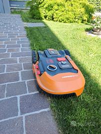 landroid m700 wr167e + casetta robot taglia erba