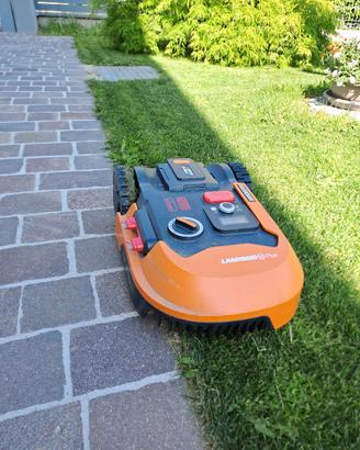 landroid m700 wr167e + casetta robot taglia erba